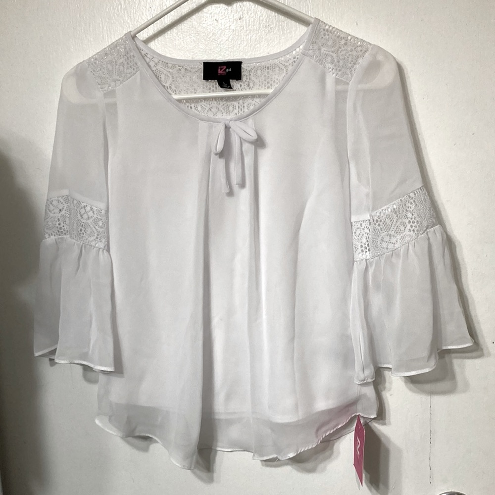 White girls blouse